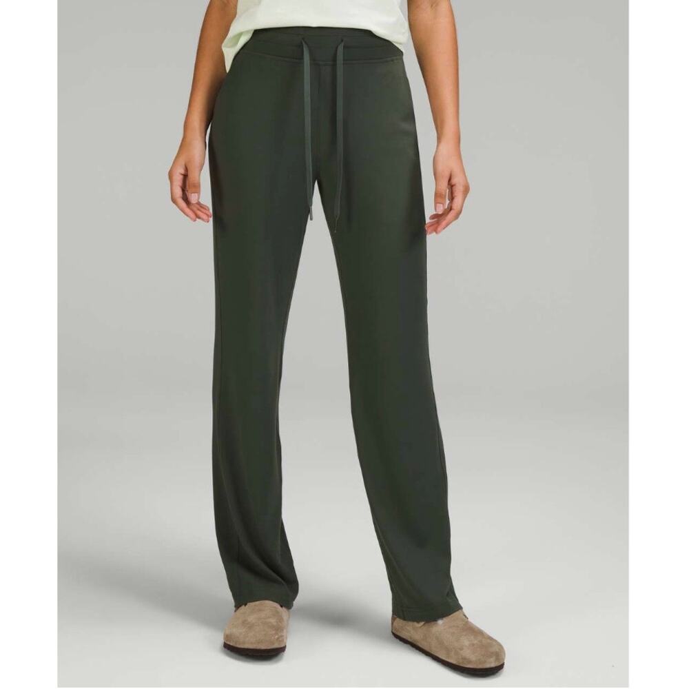 Lululemon Ready to Rulu Straight-Leg High-Rise Pant Smoked Spruce Women's 14